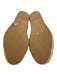 Zadig & Voltaire Shoe Size 38 Beige & Black Canvas & Leather Raffia Espadrille Beige & Black / 38