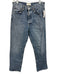 Agolde Size 26 Medium Wash Cotton Denim Button Leg High Rise Straight Leg Jeans Medium Wash / 26