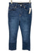Veronica Beard Jeans Size 26/2 Dark Wash Cotton Denim Zip Fly High Rise Jeans Dark Wash / 26/2