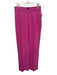 Zara Size M Bubblegum Pink Polyester Blend High Rise Center Seam Wide Leg Pants Bubblegum Pink / M
