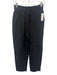 Jenni Kayne Size S Black Cupro Elastic Waist Pockets High Waist Tapered Pants Black / S