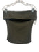Babaton Size 8 Olive Green Polyester Strapless Zip & Hook Closure Mini Skirt Set Olive Green / 8