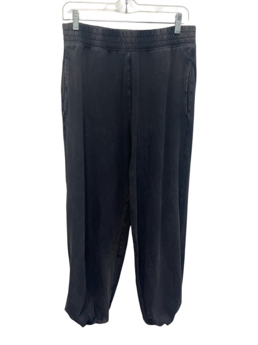 FP Movement Size M Washed Black Cotton Sleeveless Crew Neck Jogger Pant Set Washed Black / M