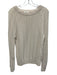 Wilfred Size S Cream Merino Wool Open Knit Crew Neck Long Sleeve Sweater Cream / S