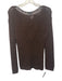 Rails Size XS Chocolate Brown Viscose Blend Open Knit Wide Neck Sweater Chocolate Brown / XS