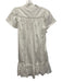 Rebecca Minkoff Size NWT White Cotton Short Sleeve 1/2 Button pleats Dress White / NWT