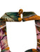 Farm Rio Size M Orange, Purple, Blue Viscose Floral Halter Dress Orange, Purple, Blue / M