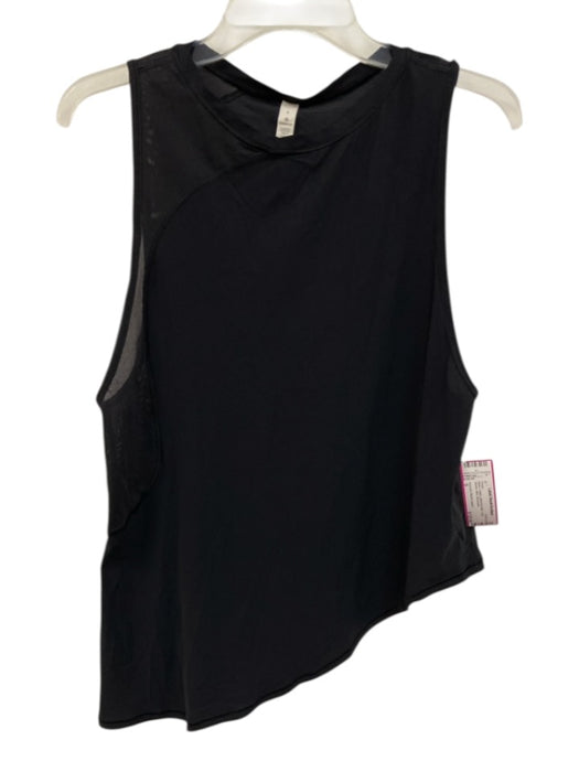 Lululemon Size 4 Black Nylon Blend Athletic Sleeveless Top Black / 4