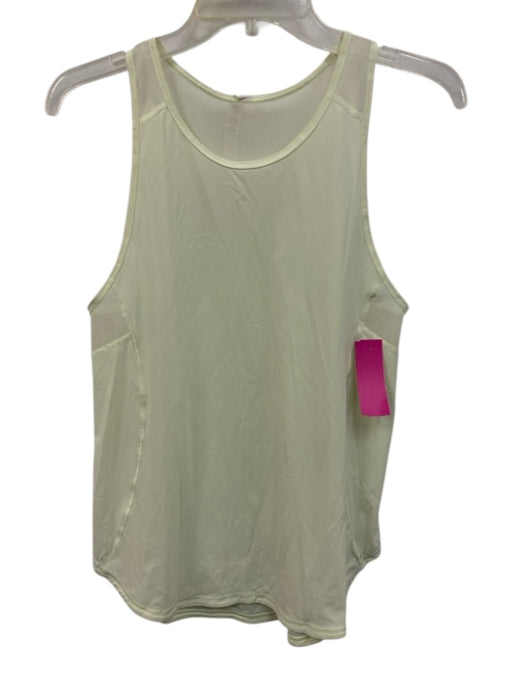 Lululemon Size 4 Light Green Nylon Sleeveless Athletic Top Light Green / 4