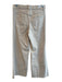 Frank & Eileen Size 26 Light Beige Cotton Blend 5 Pocket Zip Fly Wide Leg Jeans Light Beige / 26