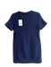 Theory Size 4 Navy Triacetate Blend Short Sleeve V Neck Side Pocket Dress Navy / 4