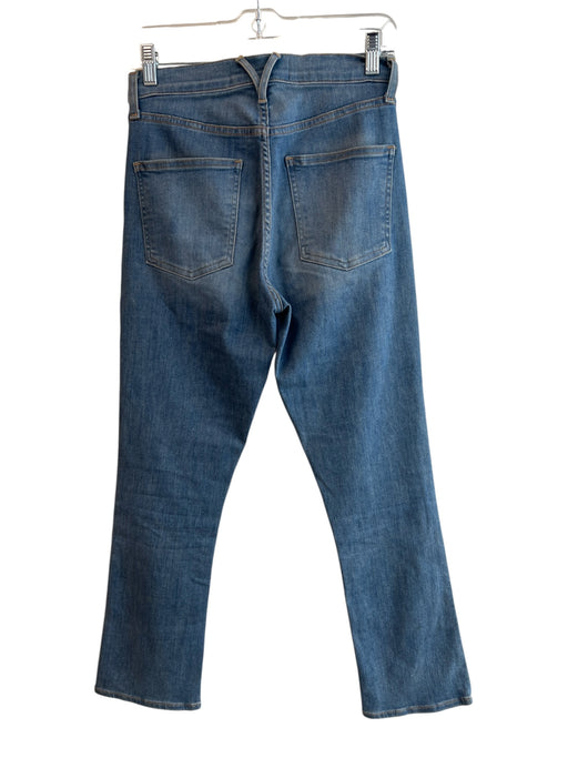 Veronica Beard Size 27 Light Wash Cotton Blend 5 Pocket Zip Fly High Rise Jeans Light Wash / 27