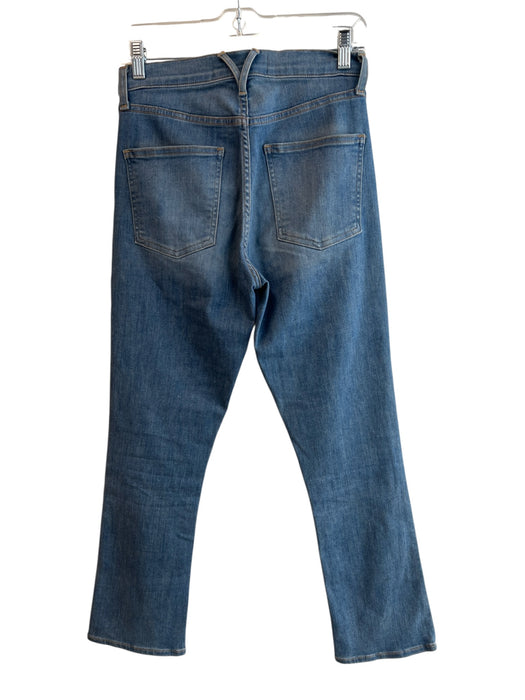 Veronica Beard Size 27 Light Wash Cotton Blend 5 Pocket Zip Fly High Rise Jeans Light Wash / 27