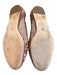 Antonio Melani Shoe Size 7 Brown Leather Woven Bow Flat Shoes Brown / 7