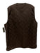 Barbour Size L Brown Polyamide Solid Quilted Men's Vest Brown / L
