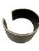 S. Carter Designs White & Silver Python Pave Diamonds Cuff Bracelet White & Silver