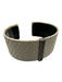 S. Carter Designs White & Silver Python Pave Diamonds Cuff Bracelet White & Silver