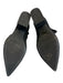 Stuart Weitzman Shoe Size 8 Black Suede Pointed Toe Block Heel Sock Booties Black / 8