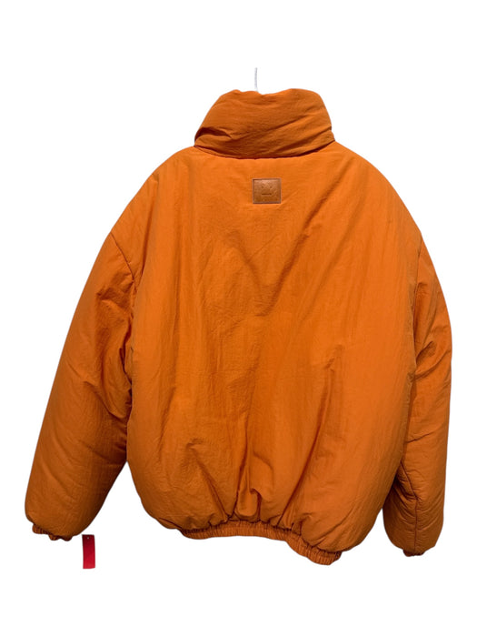 Acne Studios Size XL Pumpkin Orange Nylon & Lyocell Puffer stand collar Jacket Pumpkin Orange / XL