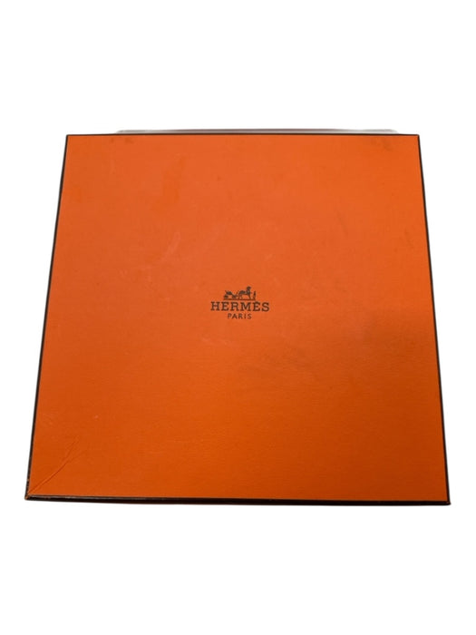 Hermes Blue & Orange Silk Horse scarf Blue & Orange / Small