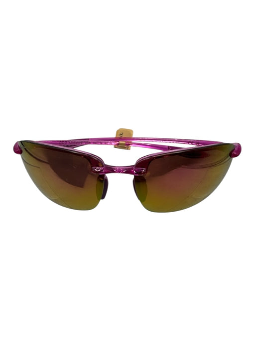 MJ Sport Purple Acetate Reflective Polarized Sunglasses Purple