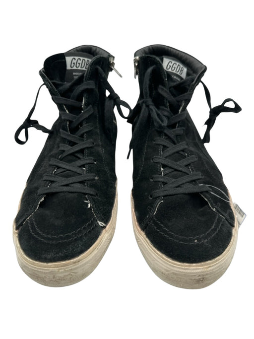 Golden Goose Shoe Size 45 Black Suede Solid Sneaker High Top Men's Shoes Black / 45
