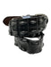W. Kleinberg Black Alligator Leather Silver Tone Buckle Round Belts Black / EST 38