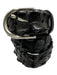 W. Kleinberg Black Alligator Leather Silver Tone Buckle Round Belts Black / EST 38