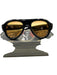 RayBan AS IS Black & Brown Aviator Men's Sunglasses Black & Brown