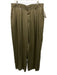 Salt Murphy NWT Size XL Green Silk Solid Pleats Dress Men's Pants Green / XL
