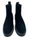 Tory Burch Shoe Size 7.5 Black Suede Ankle Elastic Sides Round Toe Booties Black / 7.5