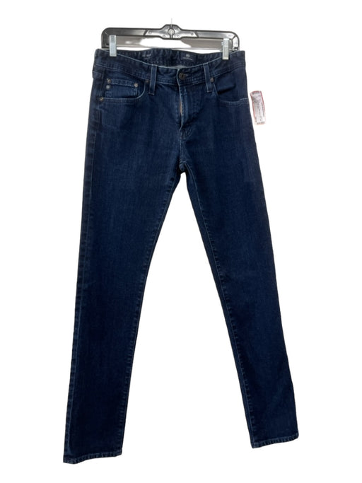 AG Size 31 Dark Wash Cotton Blend Solid Jean Men's Pants 31