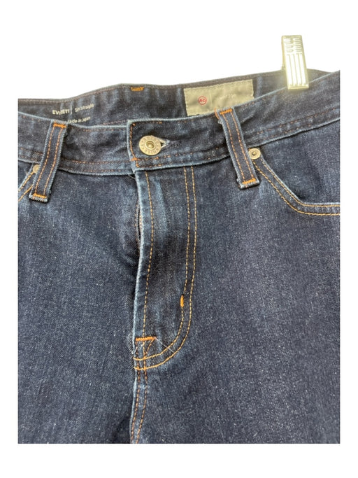 AG Size 30 Dark Wash Cotton Blend Solid Jean Men's Pants 30