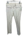 Veronica Beard Size 6 Cream White Cotton & Elastane Zip Fly Mid Rise Jeans Cream White / 6