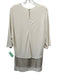 Stella McCartney Size 42 Champagne Gold Viscose & Acetate 3/4 Sleeve Beads Dress Champagne Gold / 42