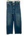 Frame Size 28 Medium Wash Cotton High Rise Heathered Wide Leg Jeans Medium Wash / 28