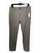 Theory Size 32 Tan Synthetic Solid Khakis Men's Pants 32