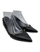 Valentino Shoe Size 36.5 Black Leather Pointed Toe Rockstud Flats Black / 36.5