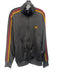 Adidas Size L Gray & Multi-Color Polyester Solid Zipper Men's Jacket Gray & Multi-Color / L