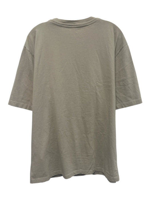 Heron Preston Size L Beige & Multi Color Cotton Graphic Men's Short Sleeve Beige & Multi Color / L