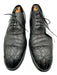 Louis Vuitton Shoe Size 9 AS IS Black Leather Solid Laces Men's Shoes Black / 9