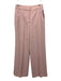 Veronica Beard Size 6 Blush Pink Triacetate Blend Hook & Zip Trouser Pants Blush Pink / 6