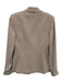 Elie Tahari Size 4 Taupe Triacetate Blend Long Sleeve Two Button Jacket Taupe / 4