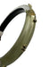 Alexis Bittar Yellow, Clear, Gold Lucite Studded Hinge Shimmer Bracelet Yellow, Clear, Gold