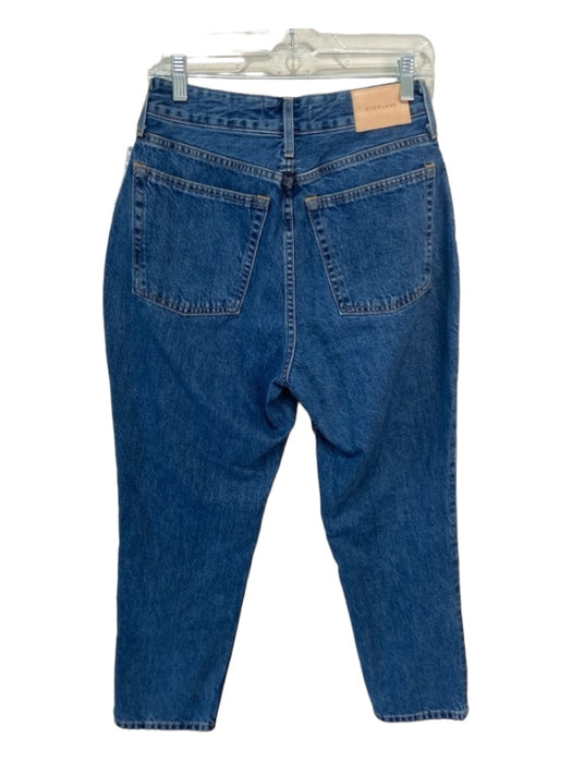 Everlane Size 28 Med Wash Cotton Denim Button Fly Tapered 5 Pocket Jeans Med Wash / 28