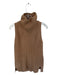 Vince Size S Camel Wool & Cashmere Mock Neck Sleeveless Knit Dress Camel / S