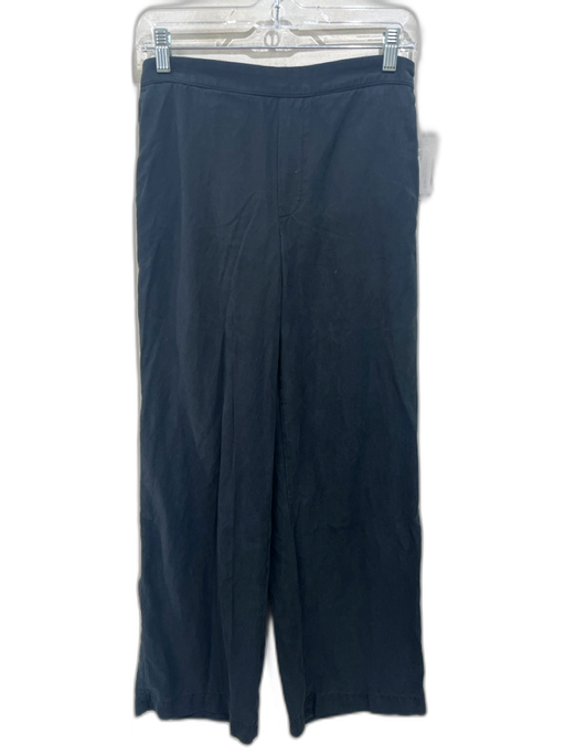 Madewell Size XS Black Lyocell blend Elastic Waist Mid Rise Wide Leg Pants Black / XS