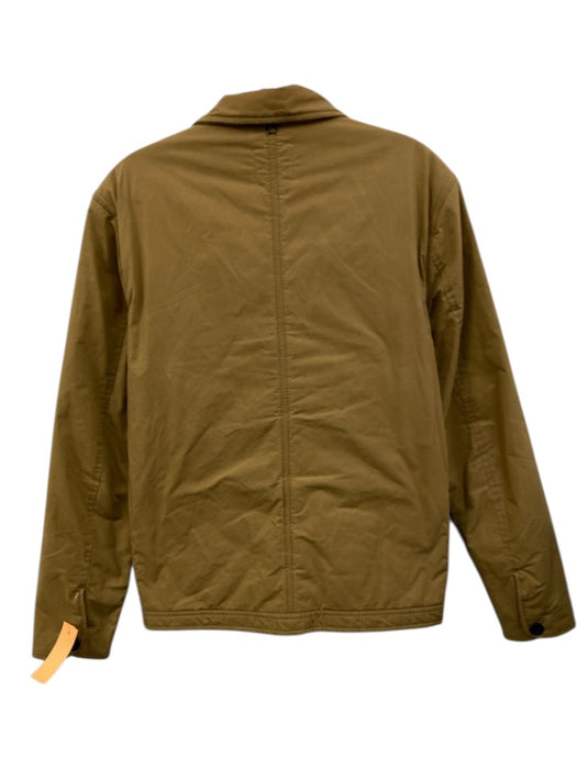 Billy Reid Size S Brown Solid Buttons Men's Jacket Brown / S