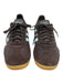 Adidas Shoe Size 8.5 Brown & Blue Leather & Nylon Low Top Lace Up Sneakers Brown & Blue / 8.5