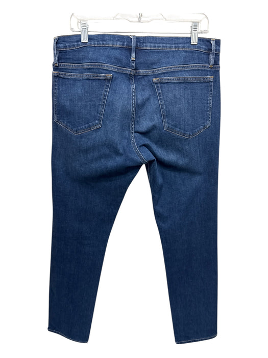 Frame Size 34 Medium Wash Cotton Denim Zip Fly Jean Men's Pants Medium Wash / 34